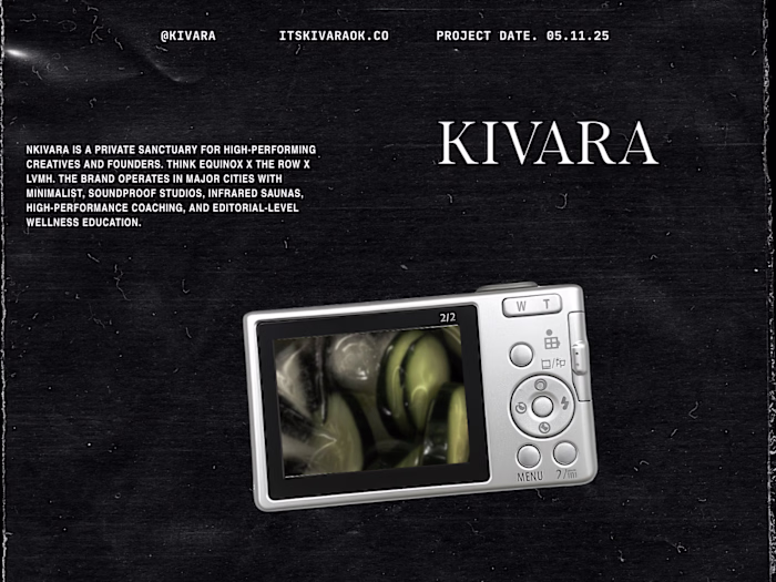 Kivara Brand Identity Development