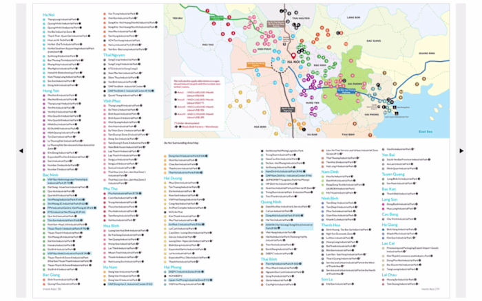 Conducting a market research about industrial parks in Vietnam