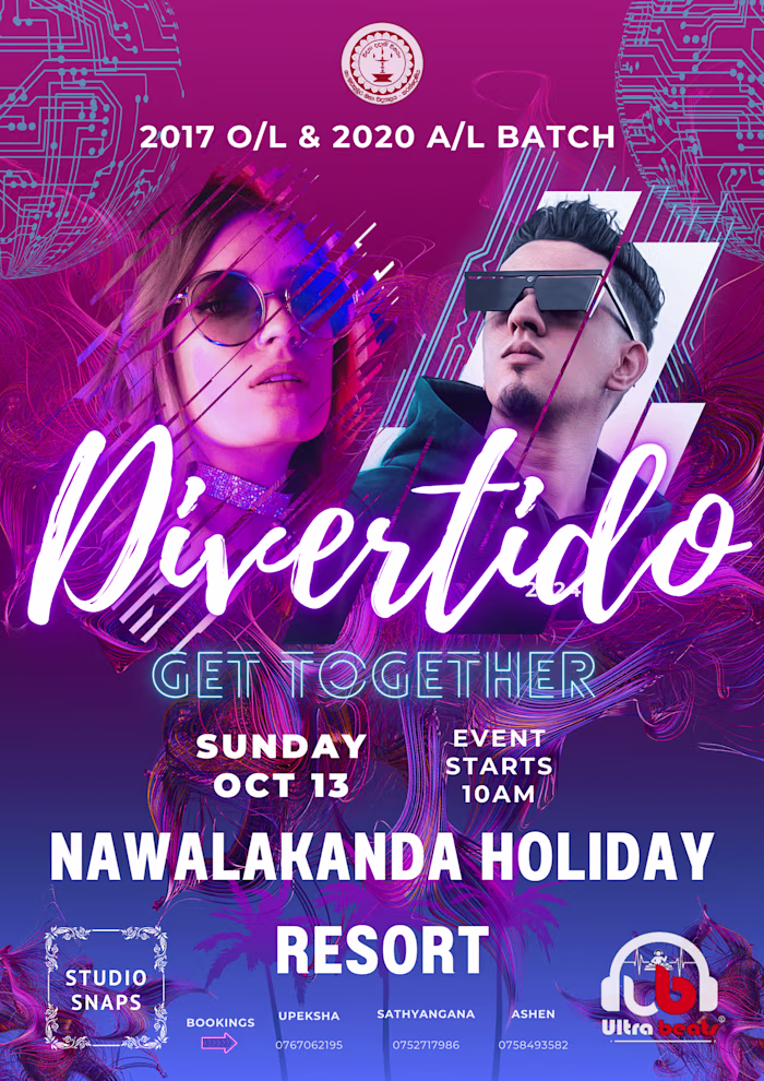 Complete Event Branding: Tickets, Posters, Backdrop