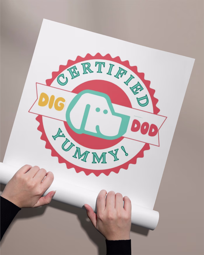 DigDod Logo Mockup
