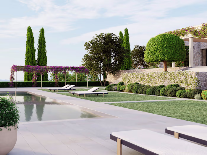 Mediterranean garden