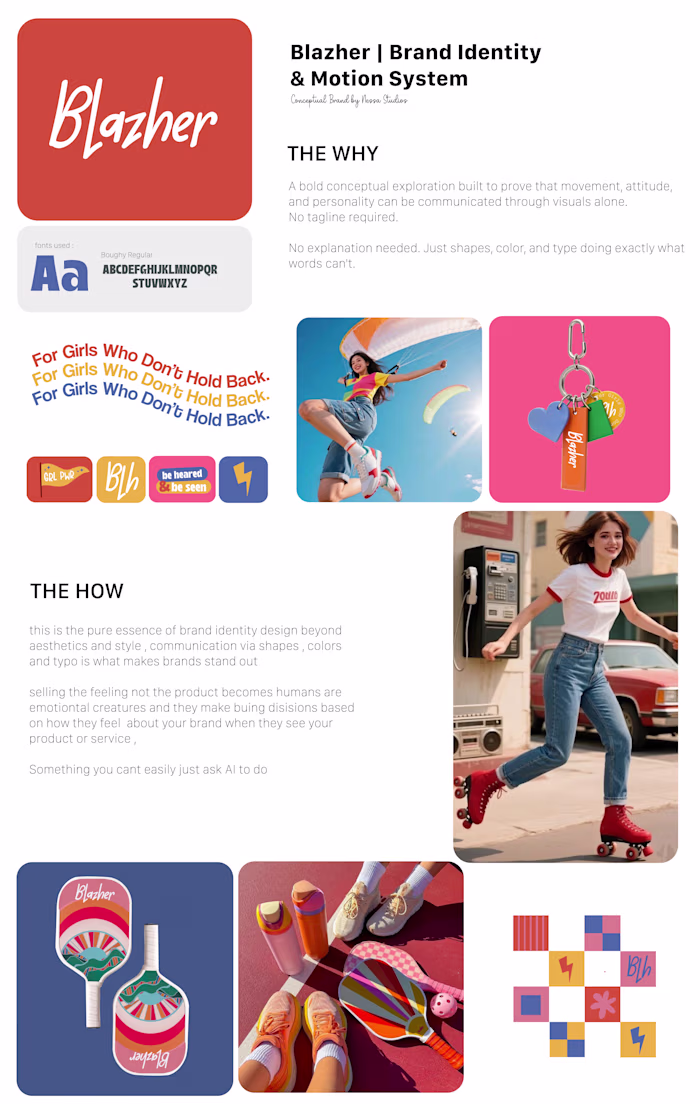 blazher brand identity 