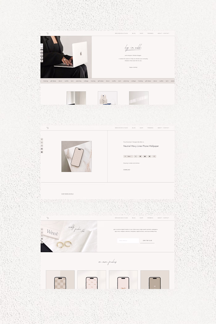 Nikki Lo | Blog + Ecommerce Design