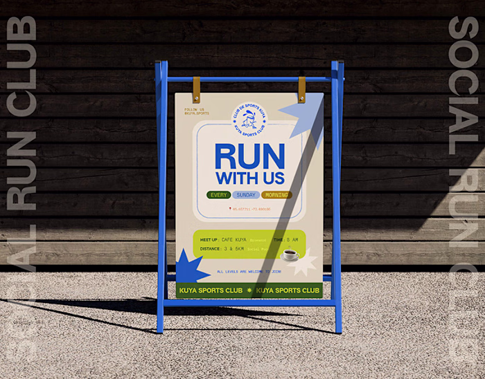 Branding & Merchandise Design - KUYA Sports Club