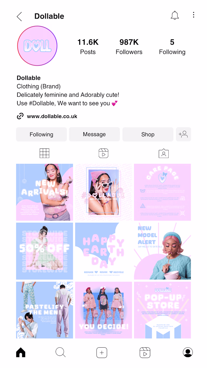 Branding and Social Media Posts Design