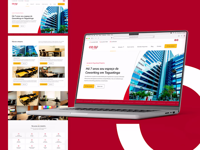 Wordpress + Elementor Website - Co-op Coworking