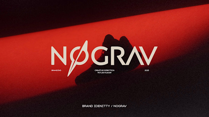 Logo Design for NOGRAV Sneaker Brand