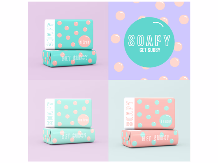 Packaging for skincare brand