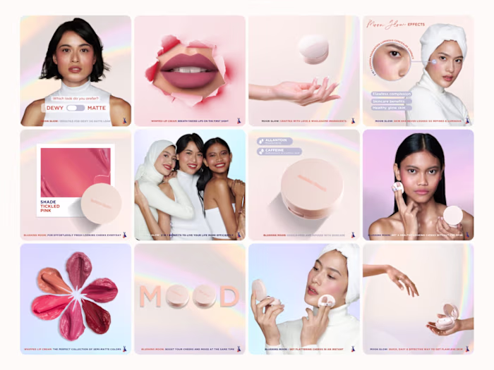 Beauty Brand Social Media Design
