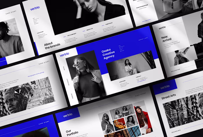 Dynamic Pitch Deck for Venture Capital Presentation