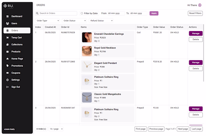 Hire Expert Full-Stack Developer for Ecommerce Project