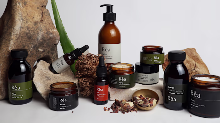REA SKIN | Brand Identity & Packaging Design