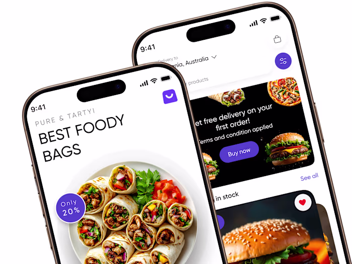 Here is my Foody Bags App – Smart Food Delivery & Eco Packag...