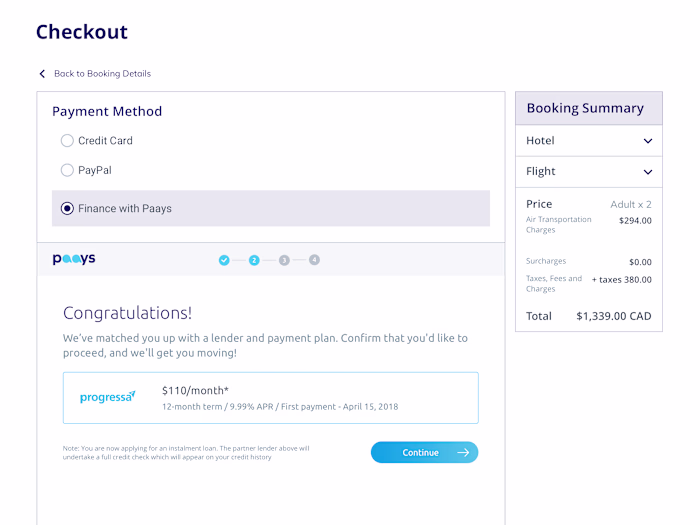 Paays - Pay-it-Later Checkout