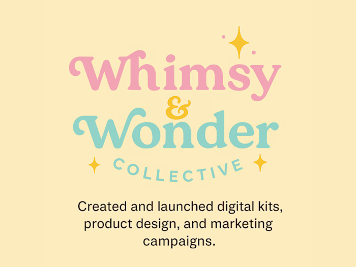 Whimsy & Wonder Collective – Brand & Product Launch