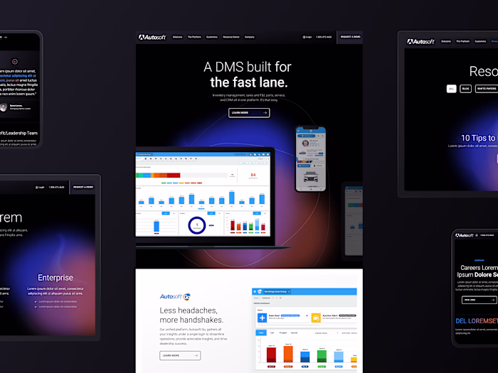Autosoft Website Redesign