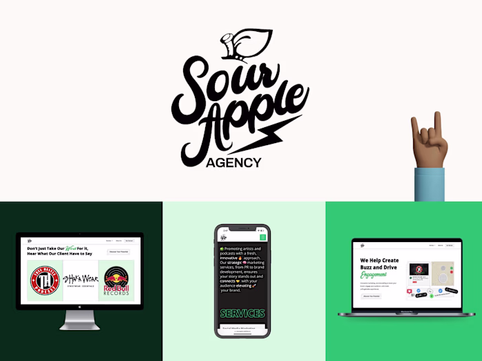 Sour Apple Agency - Website