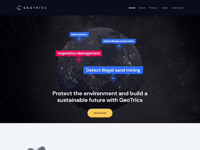 Website design Geo Trics