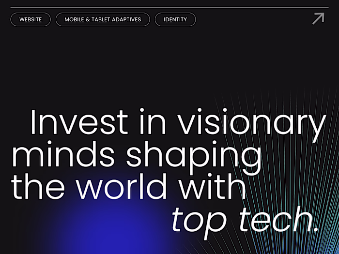 Venture Company - identity & website on Behance