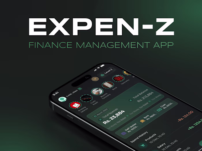 Expen-Z: Expense Tracker App | UI/UX | Fintech | Web3