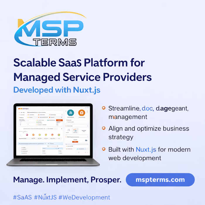 MSPTerms – SaaS Platform for Document Management & MSP Opera...