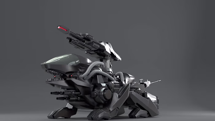 Robot Zoid Hel Digunner