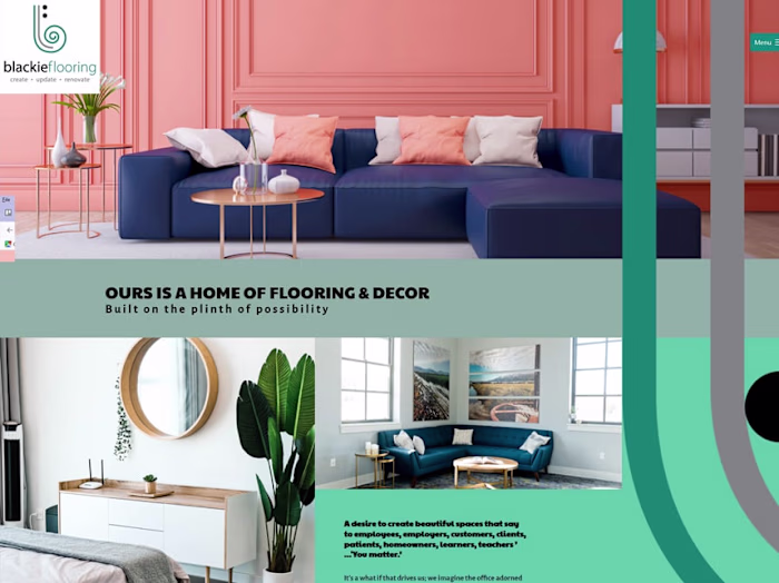 Web design encompasses many different