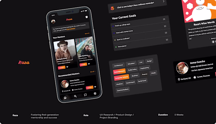 Raza/First-Gen Mentorship