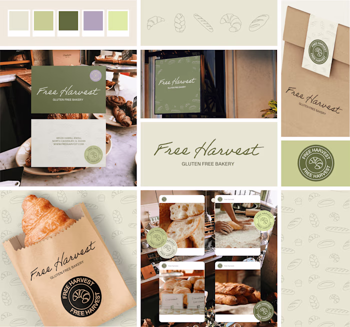 Free Harvest: Branding a Gluten-Free Bakery
