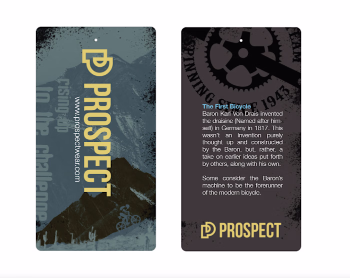 Prospect Wear Logotype and Tag