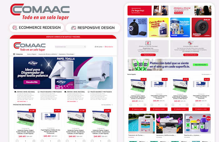 Comprehensive E-commerce Redesign: From Audit to Implementation