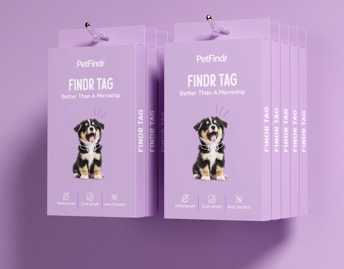 Smart Pet Tag Packaging Design | Retail Box