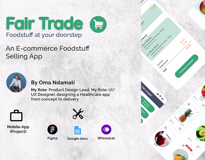 Fair Trade (Foodstuff selling app)