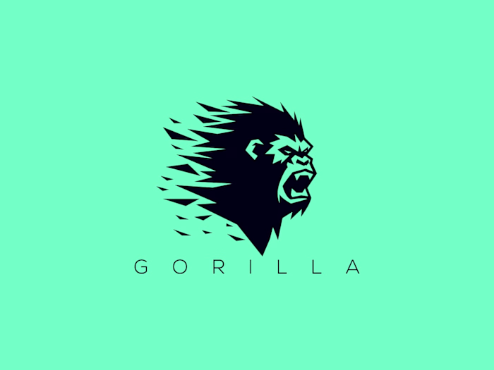 Gorilla Vector Logo For Sale!