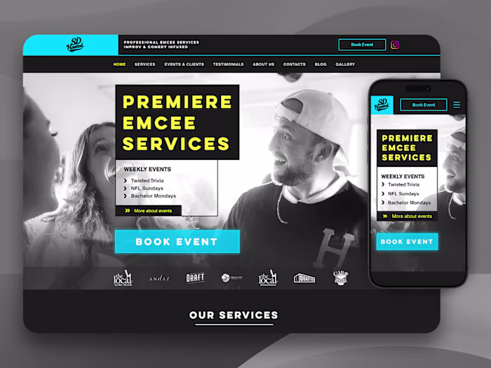 WIX | Full stack design & development: web, logo, print, SEO