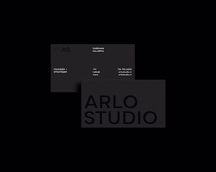 ARLO STUDIO Brand Identity Development