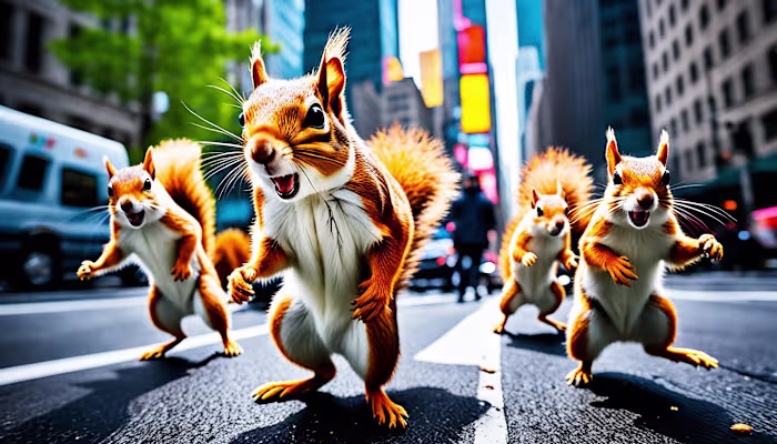 The Great Squirrel Escape: A Nutty Adventure