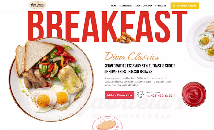 Brand Evolution for Gabriela's Restaurant and Bar