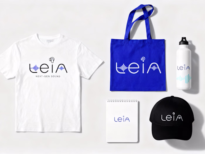 Leia | Sleek Minimalist Tech Concept A sophisticated, ultra-...