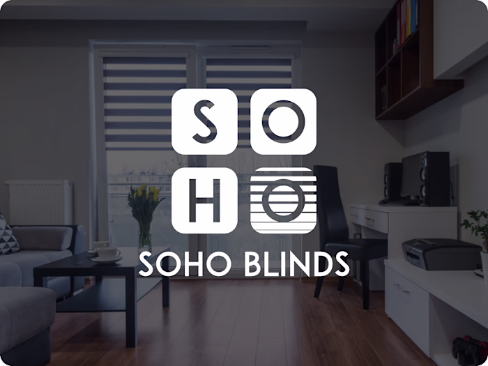 Soho Blinds - Logo, Branding, 3D Modeling