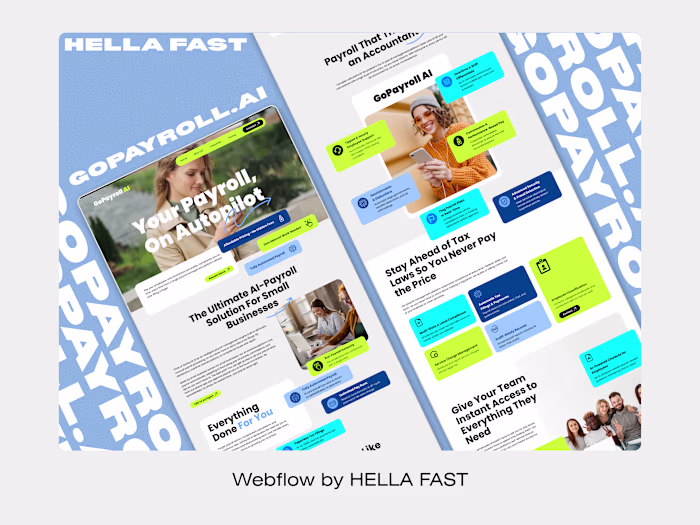 AI / SaaS  / HR-tech Website | Figma | Webflow