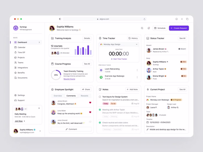 HR Management Dashboard 
