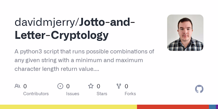 Jotto and Cryptology