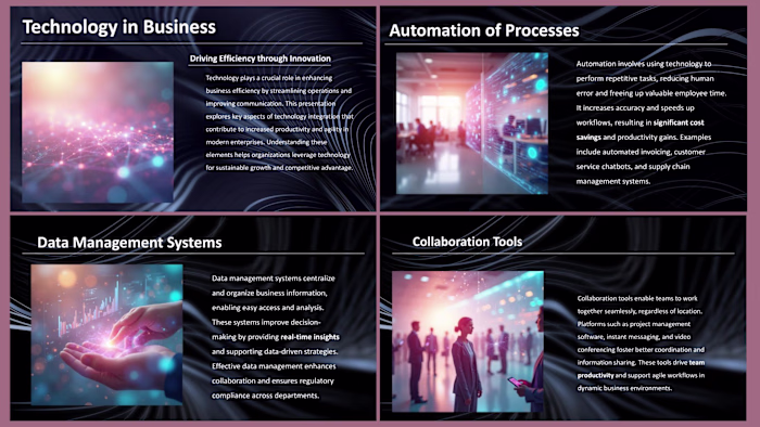 The Digital Blueprint: Driving Business Efficiency through I...