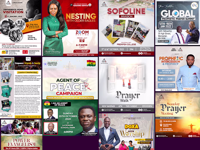   Boost Church Attendance and Events with Pro Flyer Design
