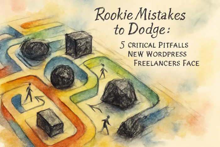 Rookie Mistakes to Dodge: 5 Critical Pitfalls New WordPress Freelancers Face
