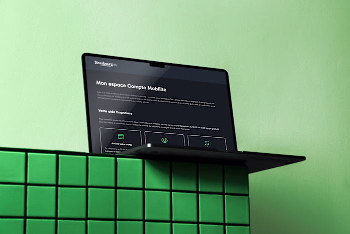 Responsive Iframe for Strasbourg Mobility Account