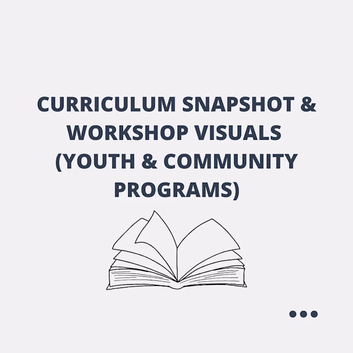 📚 Curriculum Snapshot & Workshop Visuals 