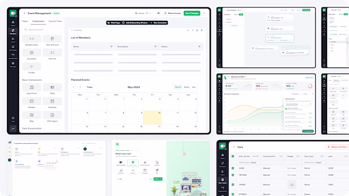 Redesign of Zero-Code Application Builder Platform