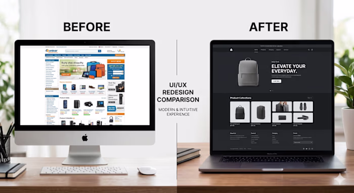Revamp Your Product Landing Page: Before & After UI Redesign